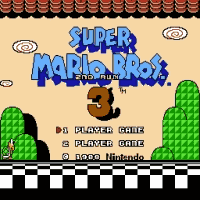 Super Mario Bros 3 - 2nd Run Title Screen
